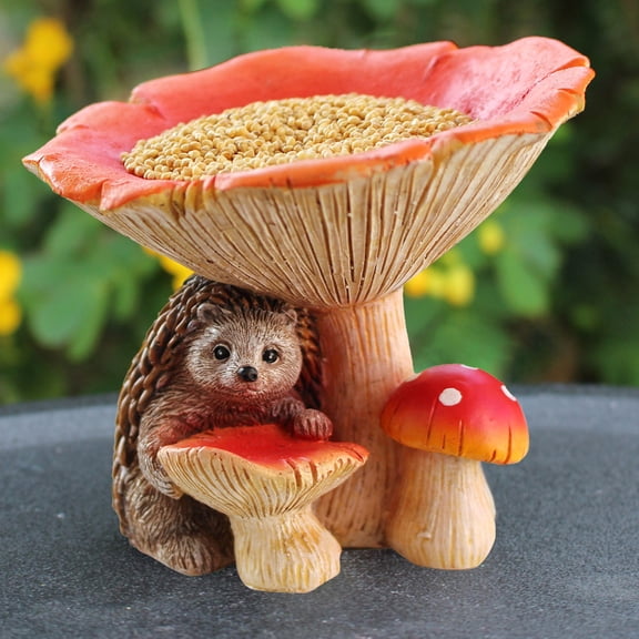 Comederos para pájaros CLLC para exteriores, diseño creativo de animales adorables, bebedero para pájaros para exteriores, comedero, bebedero para pájaros, cuenco comedero para exteriores, jardín, pa