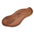 thumbnail image 4 of Tableta de madera de acacia para servir Pan vegetariano Queso cocido Queso Queso Estilo B, 4 of 9
