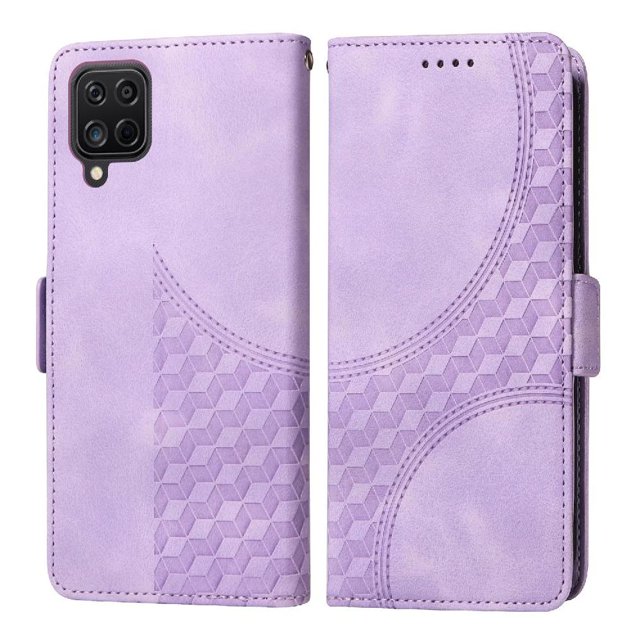 Funda GANGXUN para Samsung Galaxy A12 5G con diseño acolchado elegante, cuero PU, protección total y ajuste preciso