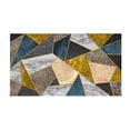 thumbnail image 2 of La Alfombra de La Sala de Estar Es Geométricamente Buena para Uso Doméstico, El Dormitorio Está Cubierto con Tapetes y La Alfombra de La Mesita de Noche Se Usa Como Tapete., 2 of 2