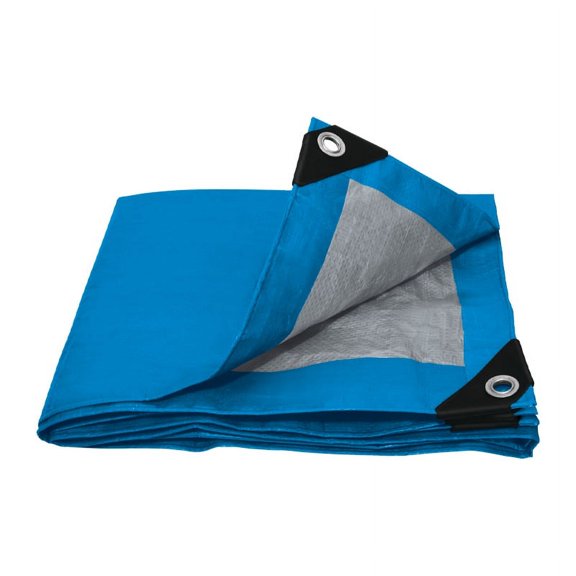 Lona Impermeable Reforzada AKSI Polietileno 4x5m Azul