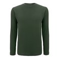thumbnail image 1 of Playera George Talla G Cuello Redondo Manga Larga Lisa Verde Militar, 1 of 4