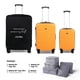 thumbnail image 5 of Juego 3 Maletas De Viaje Rigidas Ruedas 360 Bolsas De Viaje naranja 1, 5 of 9
