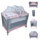 thumbnail image 1 of Cuna Corral Mecedora Y Colecho 4en1 Para Bebés Tuscani Ibaby rosa, 1 of 10