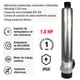 thumbnail image 2 of Bomba Hidráulica Tipo Bala Iusa Dominator 1.0 HP plateado, 2 of 2