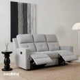 thumbnail image 2 of SOFÁ RECLINABLE MOON 3 PLAZAS GRIS CLARO, 2 of 7