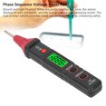 thumbnail image 4 of Probador De Voltaje, Pluma Multifuncional Del Probador Del Voltaje De La Detección De La Secuencia De Fase De NCV Para Las Pruebas Eléctricas, 4 of 7