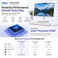 thumbnail image 2 of PC Todo-en-Uno Lenovo 24" FHD Wi‑Fi 6 Windows 11, 2 of 9