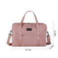 thumbnail image 3 of Large Travel Tote Bag, Expandable Gym Tote Bag,Carry On Bags For Women With Trolley Sleeve Wet Pocket,travel Duffel BagsTravel, 3 of 9