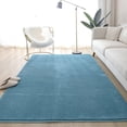 thumbnail image 1 of Amzcrzy Funda Nórdica, Sábana, Funda De Almohada De Satén, Alfombra Europea De Color Sólido, Tapete Para Mesa De Centro De Sala De Estar, Alfombra De Noche Completamente Cubierta, Alfombra Gruesa Lav, 1 of 6