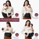 thumbnail image 4 of Cangurera Portabebé Momcozy Mochila con Asiento Bebé Negro Medio, 4 of 8