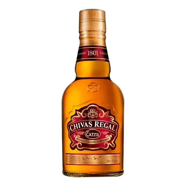 Pack de 6 Whisky Chivas Regal Extra 375 ml | Bodega Aurrera