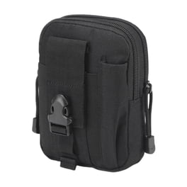 Riñonera táctica MOLLE | Bolsa para teléfono de 15 cm | Nailon 800D resistente al agua | Cremallera de grado militar y hebilla ajustable | Accesorio para deportes y equipo al aire libre
