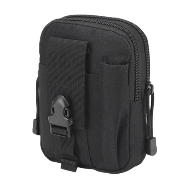 Riñonera táctica MOLLE | Bolsa para teléfono de 15 cm | Nailon 800D resistente al agua | Cremallera de grado militar y hebilla ajustable | Accesorio para deportes y equipo al aire libre