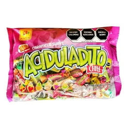Caramelo suave De la Rosa Aciduladito con chile 100 pzas de 5 g c/u
