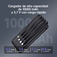thumbnail image 2 of Banco De Energía Portátil G-tide P1 10000 mAh, 3,7 V, 37 Wh,4cables,power Bank,Compatible con sistemas Android e iOS,Disponible en cuatro colores,El cable es desmontable,Rojo,Iluminación LED, 2 of 10