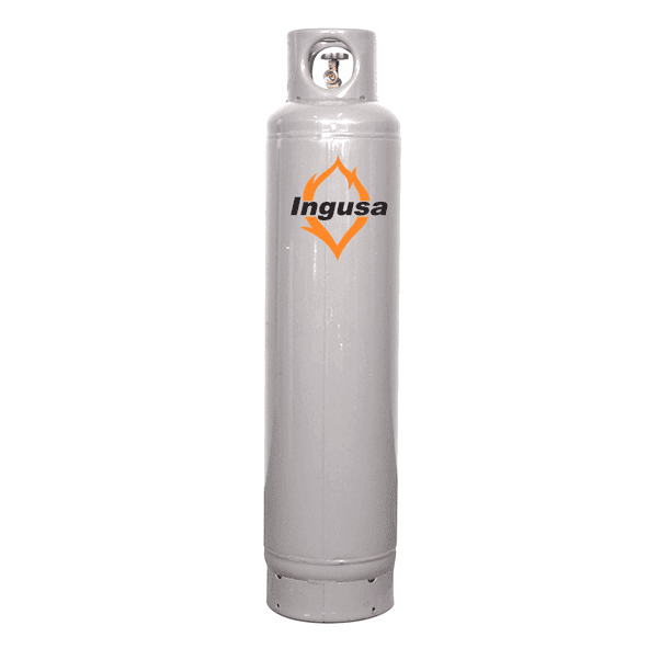 Cilindro para Gas LP INGUSA PT30CIL_01 de 30 KGS Válvula Tradicional