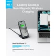 thumbnail image 2 of Cargador inalámbrico Anker PowerWave certificado Qi para iPhone 11 11 Pro 11 Pro Max XR Xs Max XS X 8 8 Plus 10W de carga rápida Galaxy S20 S10 S9 S8 Nota 10 Nota 9 y más, 2 of 6