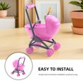 thumbnail image 4 of Jugar Muñeca Casa Bebé Coche Juguete Muñeca Nursery Stroller Modelo Modelo de dibujos animados Juguete, 4 of 8