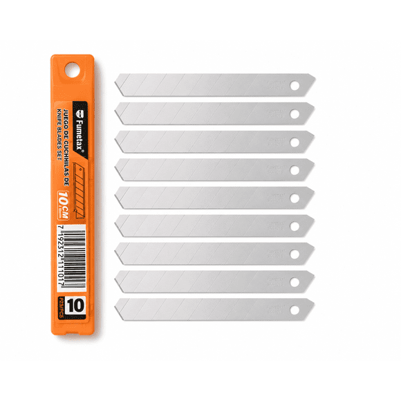REPUESTO CUTTER CUCHILLAS 10CM X 18 MM