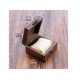 thumbnail image 2 of Caja Organizadora Madera Nogal Vintage Para Relojes Collares Xtellar cafe, 2 of 4
