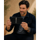 thumbnail image 2 of Cartera Hombre Piel Genuina Pull Up Monedero Moderno negro, 2 of 11