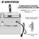 thumbnail image 4 of Freidora Aceite Eléctrica Doble 12 Lt Industrial 2500w Acero Inoxidable, 4 of 5