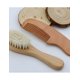 thumbnail image 3 of Kit Xtellar Peine Y Cepillo Bebé Cerdas Naturales Suaves Suavecitas Color Cafe, 3 of 5