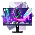 thumbnail image 1 of Monitor Gamer 240Hz 27" 2K IPS 1ms - Thunderobot Pantalla para PC Gaming Competitivo, QHD 2560x1440, Adaptive Sync, HDR, Negro, 1 of 12
