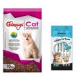 thumbnail image 1 of Güesos Gatos 10 kg + MIAUKISS LICKABLE ATUN 4 PACK 56GR, 1 of 3