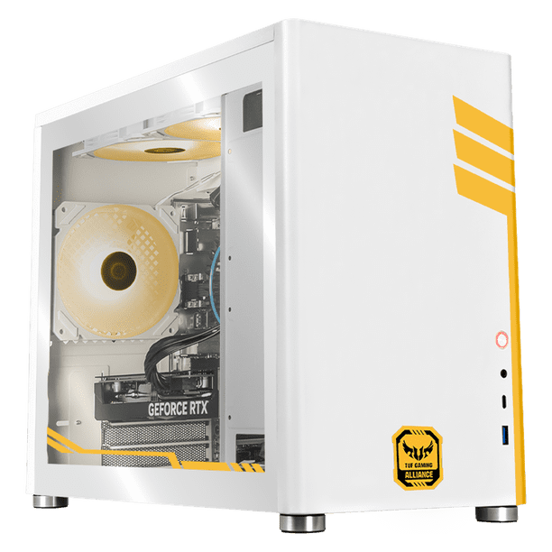 PC Gamer Xtreme PC Gaming ASUS TUF NVIDIA GeForce RTX 5060 Intel Core i5 12400F 16GB SSD 1TB WIFI White gaming 1080p, estudios y multitarea