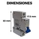 thumbnail image 2 of Pastilla Interruptor Termomagnético Riel-din 110v Omnium, 2 of 4