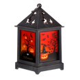 thumbnail image 1 of Billuyoard Lámpara de fiesta, farol de Halloween, luz LED, accesorios para festivales, funcionamiento con batería, exquisito tamaño compacto, suministros Iluminación navideña patrón de calabaza, 1 of 6