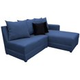 thumbnail image 3 of Sala esquinera Modular El Bazar Store Orlando Azul marino 200x160 cm, 3 of 6