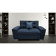 thumbnail image 2 of Love seat El Bazar Store Suecia Lino Azul marino 2 plazas, Modular, Moderno, Sala, Sofa, 2 of 5