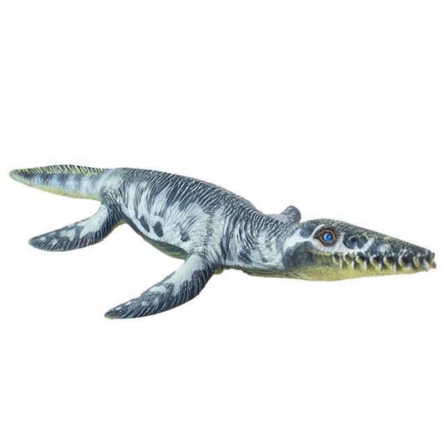 Modelo de dinosaurio Liopleurodon Artificial de goma para niños, juguete biológico realista, regalo de adorno Advancent WJ3545-00
