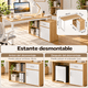 thumbnail image 5 of Zocalo Escritorio de Oficina para Computadora, Esquinero Reversible con Gabinete, 120 x 50 x 73.5 cm, Blanco, 5 of 7