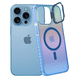 thumbnail image 3 of Funda Case Carcasa Tornasol Color Azul Con Soporte Premium Para iPhone 13 PRO Compatible Con Magsafe, 3 of 7