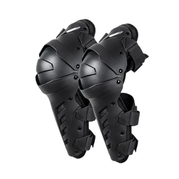 Rodilleras para motocicleta, protección para rodillas, protección para ciclismo y prevención de colisiones. Negro