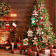 thumbnail image 2 of 30pz Adornos De Hombre Jengibre Decoración Arbol Navidad Kit CAFE, 2 of 4