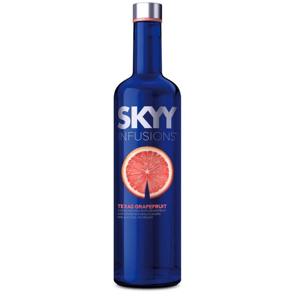 Caja de 12 Vodka Skyy Infusions Grapefruit 750 ml