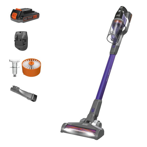 BLACK + DECKER Powerseries Extreme Aspiradora inalámbrica para Mascotas (BSV2020P)