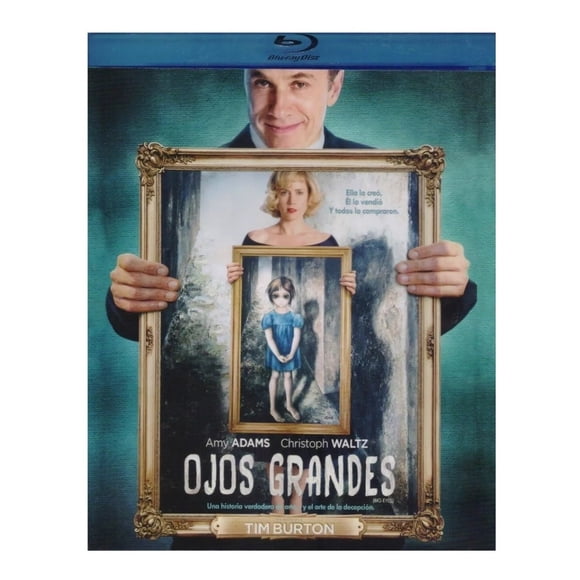 Ojos Grandes Big Eyes Tim Burton Pelicula Blu-ray