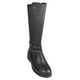 thumbnail image 1 of Bota alta coqueta niña negro sintetico 92907a, 1 of 4