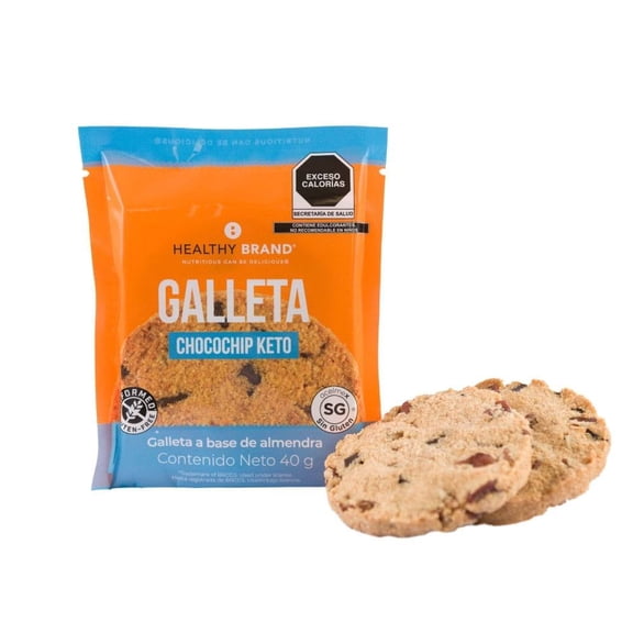 Galleta Healthy Brand de chocohip keto 40 g