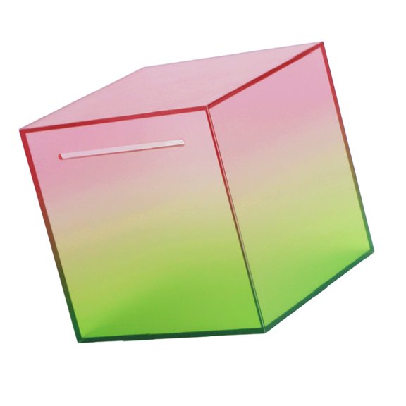 unbranded Money Container for Cash Saving De Acrílico Estable Y Seguro Para Uso En Casa Y Oficina