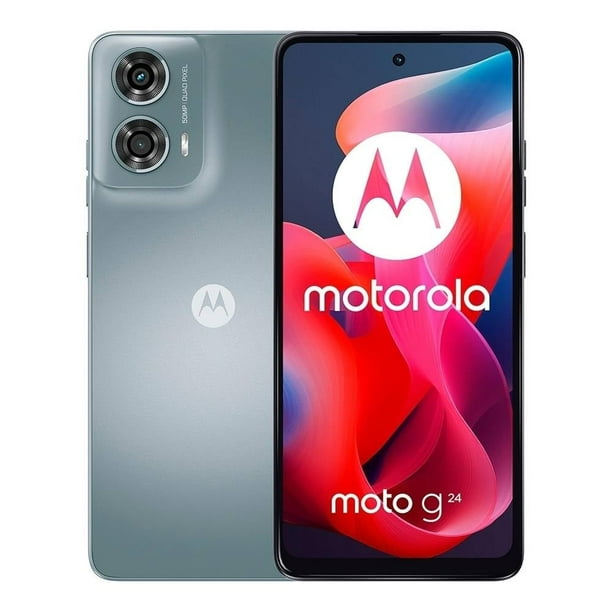 Smartphone Motorola Moto G24 128 GB Gris Desbloqueado | Walmart en