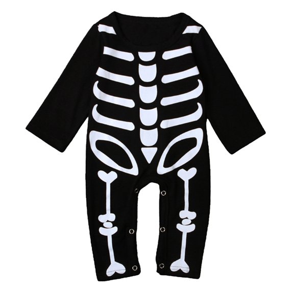 Mono de Disfraz de Halloween de de Una Pieza para Bebés, Niños Y Niñas - S Sunnimix Mameluco de halloween