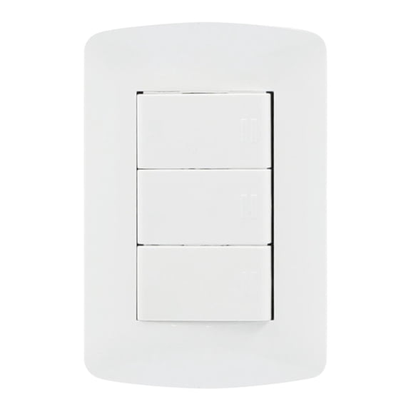 Interruptor Sencillo Leviton Blanco Plastico