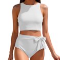 thumbnail image 2 of Trajes de baño para mujer, conjunto de bikini para mujer, trajes de baño sólidos de dos piezas, traje de baño, trajes de baño para mujer, trajes de baño para mujer, traje de baño para mujer, trajes de, 2 of 9